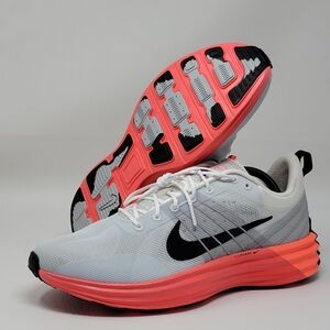 Nike Lunar Roam White Bright Crimson Hot Lava HF4901-100 Men's Size 10.5 New